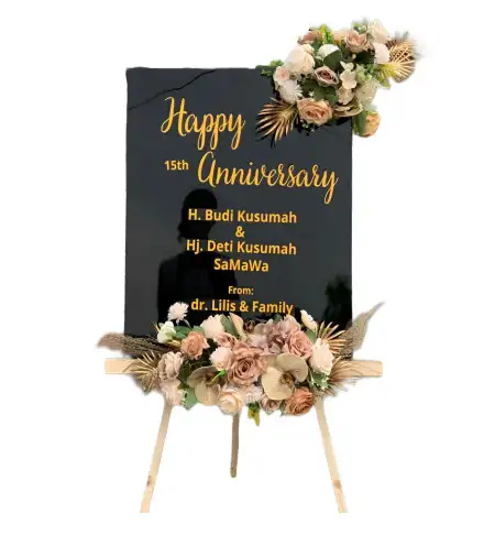 Papan Bunga Akrilik Gunung Timang